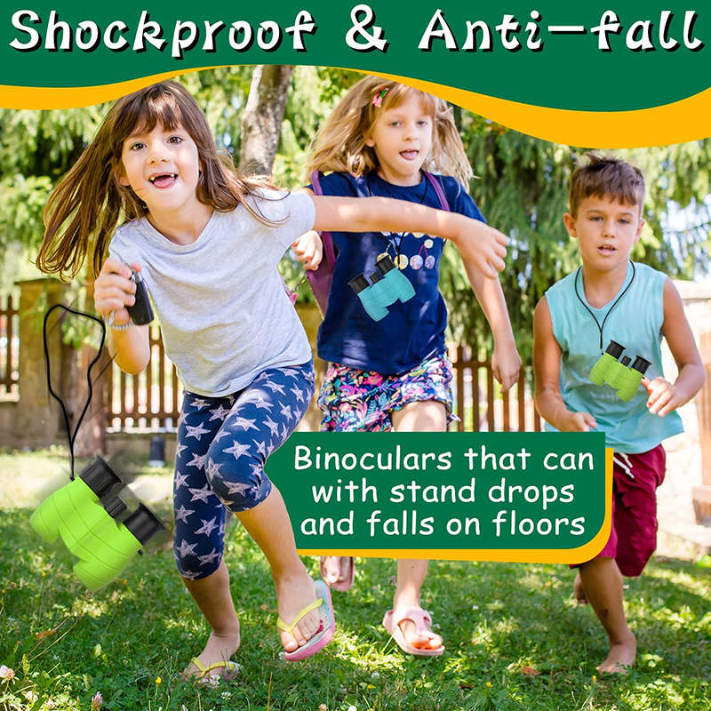 Binoculars for Kids with Compass 8x21 Shockproof for Bird Watching