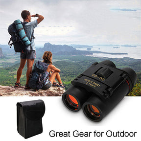 30x60 Small Binoculars with Lanyard Foldable for Concert Bird Watching