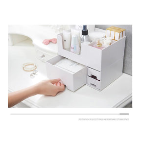 Makeup Organizer Vanity Storage Drawers Countertop Cosmetic Organizer Bathroom Organizer Vanity Gifts