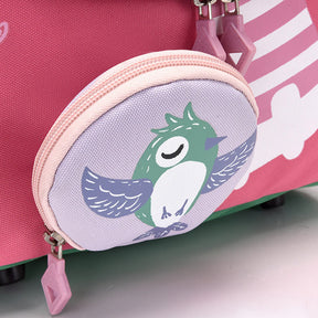 Kids Cartoon Cat Printed Backpack Travel School Bag Boys Girls Rucksack