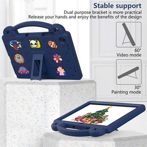 Portable Tablet Case with Handle Stand for Samsung Galaxy S9/8/7-NavyBlue