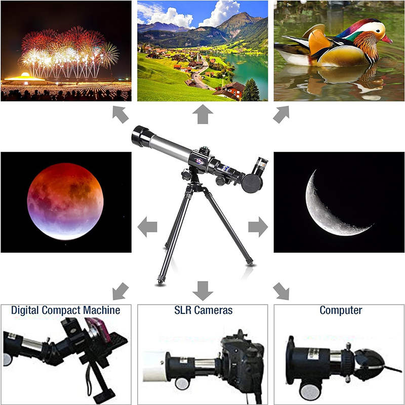 Telescope for Starters Includes Tripod Birthday Gifts for Kids Ages 3+