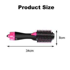 Hair Dryer Brush 2-in-1 Negative Ion Hairdressing Comb Blow Dryer