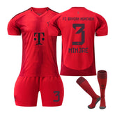 MINJAE #3 Bayern Club Home Jersey Soccer Jersey Kit Football T-shirt Set for Adult Kids