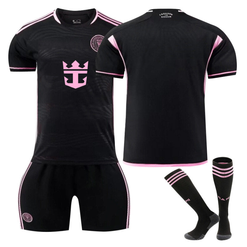 Miami Club Away Soccer Jersey Kit Football T-shirt Set for Adult Kids