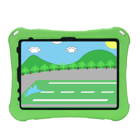 Shockproof Case with Plane Stand and Pencil Holder for iPad 10th 10.9 inch 2022-Green