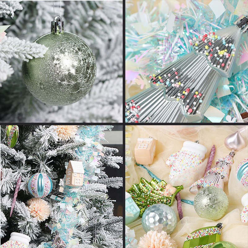 88 Pcs Christmas Balls Ornaments Shatterproof for Home Party Decor