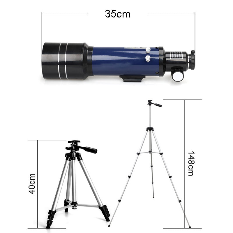 Beginner Telescope for Kids 70mm Aperture with Tripod & Carry Backpack