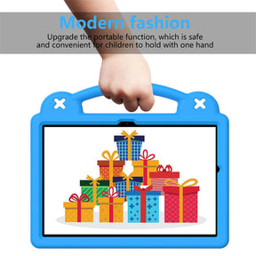 Portable Tablet Case with Handle Stand for Samsung Galaxy S9/8/7-SkyBlue