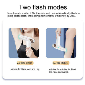 Permanent IPL Laser Hair Removal Device with LCD for Whole Body Use