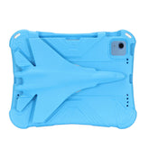 Shockproof Case with Plane Stand and Pencil Holder for iPad 10th 10.9 inch 2022-Blue