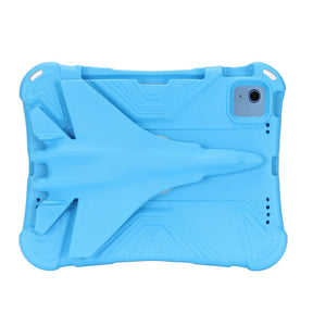 Shockproof Case with Plane Stand and Pencil Holder for iPad 10th 10.9 inch 2022-Blue
