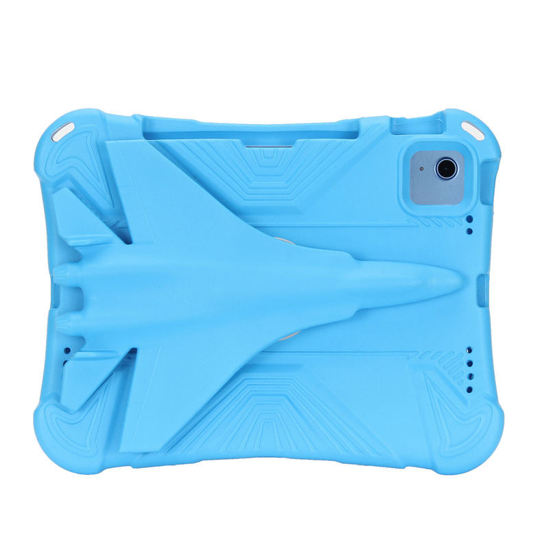 Shockproof Case with Plane Stand and Pencil Holder for iPad 10th 10.9 inch 2022-Blue