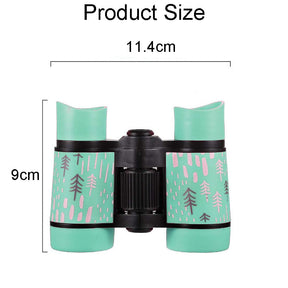 Binoculars Toy for Kids 4x30 Shock Proof Children Gifts for Outdoor Play-Blue