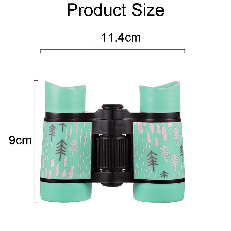 Binoculars Toy for Kids 4x30 Shock Proof Children Gifts for Outdoor Play-Blue
