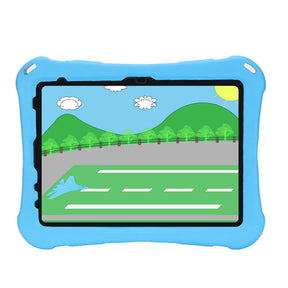 Shockproof Case with Plane Stand and Pencil Holder for iPad 10th 10.9 inch 2022-Blue