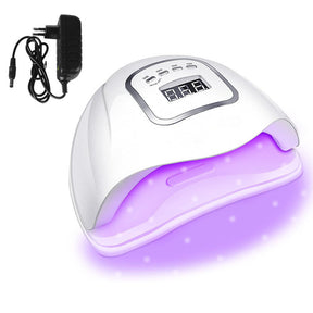 UV Gel Nail Lamp 150W with 4 Timers & 45 Lamp Beads for Gel Polish