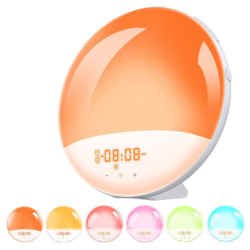 Sunrise Alarm Clock with 7 Colors Light FM Radio for Heavy Sleepers