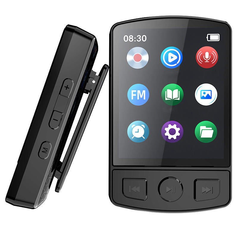 MP3 Player with Sports Clip Mini HiFi-Music Player FM Radio for Sports Running Walking