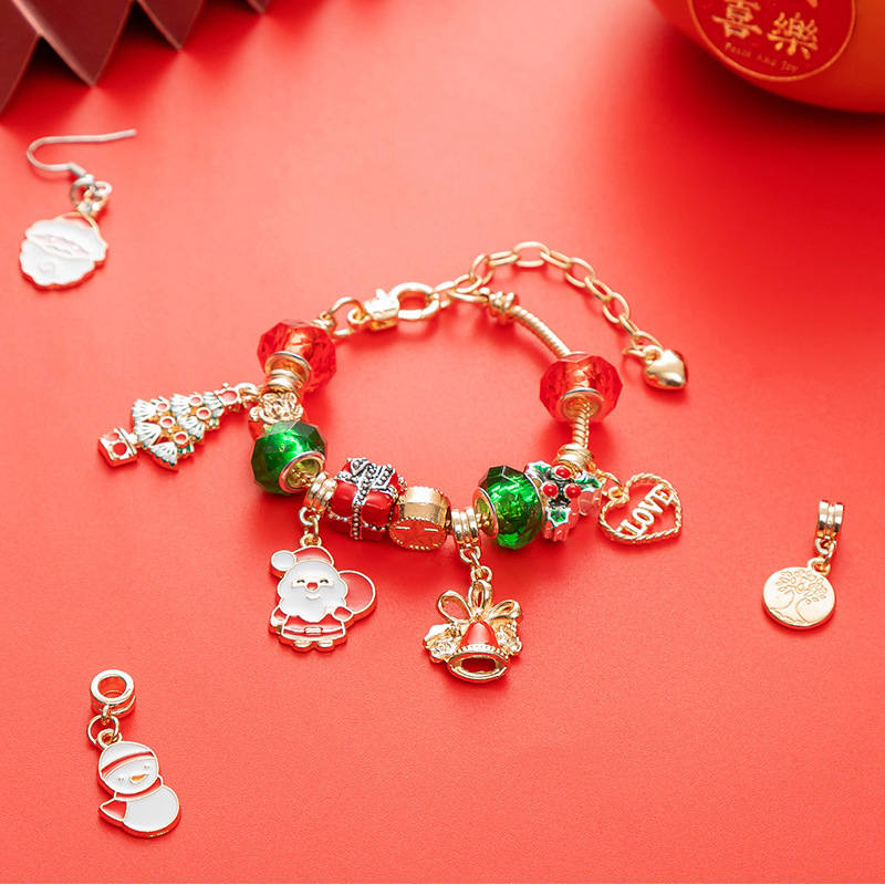 Bracelets Making Kit Christmas Countdown Calendars Includes 22 Charms
