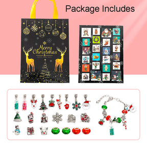 Christmas DIY Bracelet Kit with 2 Chains Ideal Xmas Gifts for Girls-B
