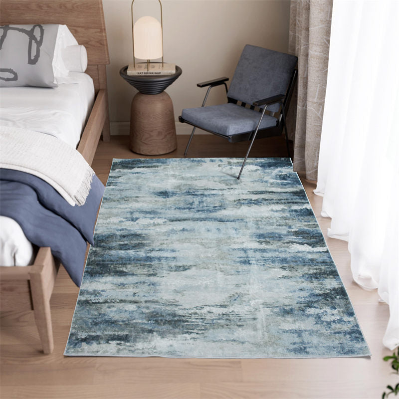 Area Rugs for Living Room Bedroom Non-Slip Machine Washable Large Rugs Foldable Rug for Home Decor-120x160cm