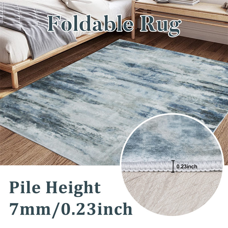 Area Rugs for Living Room Bedroom Non-Slip Machine Washable Large Rugs Foldable Rug for Home Decor-200x300cm