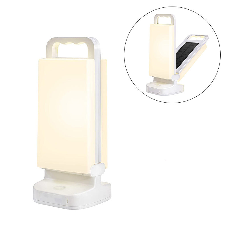 Solar Camping Light 2-in-1 Dimmable Night Light and Solar Power Bank