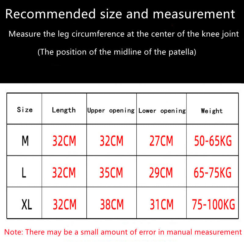 Professional Sports Knee Brace Fitness Spring Support Silicone Anti-collision Knee-BlackRed