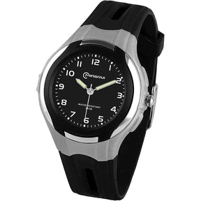 Kids Waterproof Learning Time Wrist Watch-Black