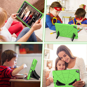 Spiderman iPad Case with Kickstand for ipad 10.2 Inch 2021/2020/2019-GreenBlack