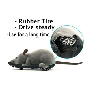 Remote Control Toy for Cats Funny Chasing Electric Simulation Animal Toys-DarkGray