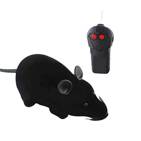 Remote Control Toy for Cats Funny Chasing Electric Simulation Animal Toys-Black