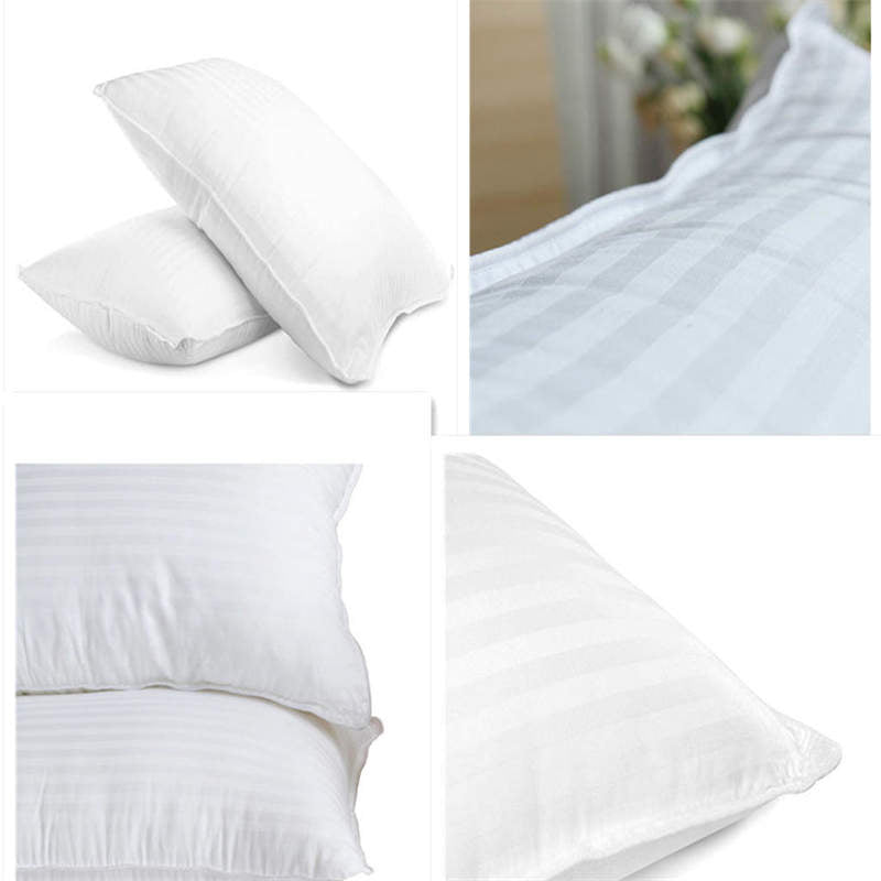 Bed Pillows for Sleeping Set of 2 - Soft Allergy Friendly Cooling Luxury Gel Pillow for Back Stomach or Side Sleepers