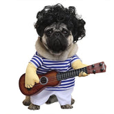 Pet Halloween Costume Funny Guitar Dog Costumes Set