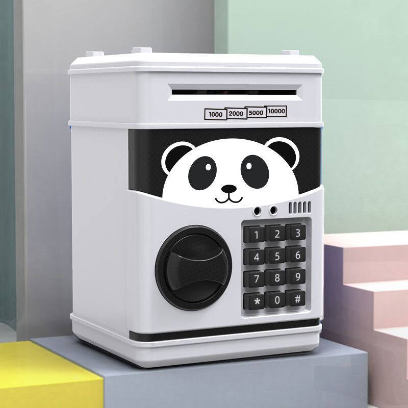 Children's Electronic Piggy Bank with Password Cute ATM Piggy Bank Great Toy Gift-Panda