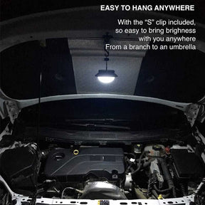 LED Portable Camping Tent Light Super Bright with 3 Light Modes with Carabiner