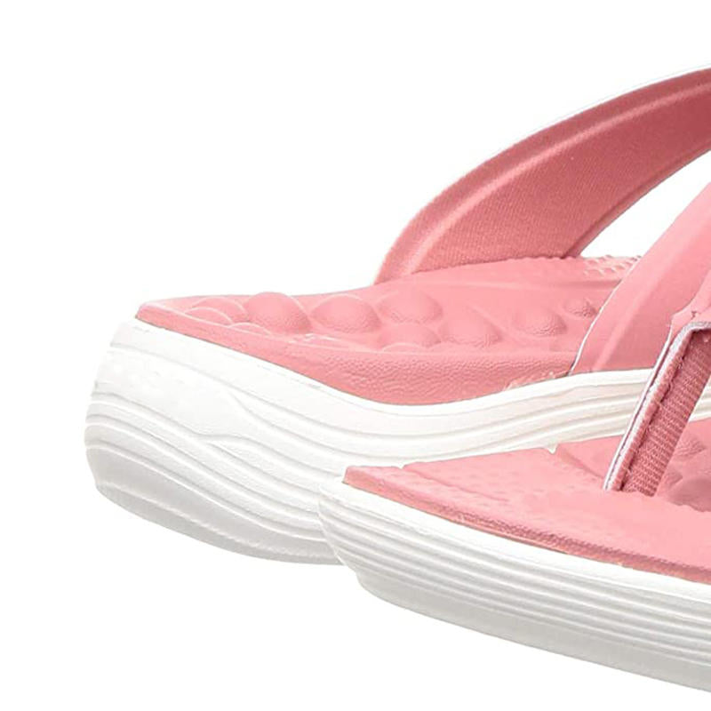 Womens Flip Flops Sandals Comfortable Slip On Shoes-Pink