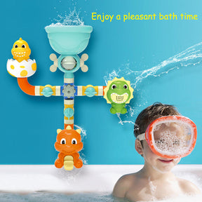 Dinosaur Sprinkler Bath Toys Bathtub Rotating Spray Water for Baby