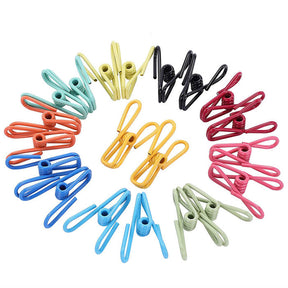 20 Pack Colorful Multipurpose Clip Potato Chip Bag Llip Kitchen Bags Multipurpose Clothes Pins
