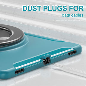 Tablet Case For iPad 10th Full Body Protection with 360¡ã Stand Portable-Blue1