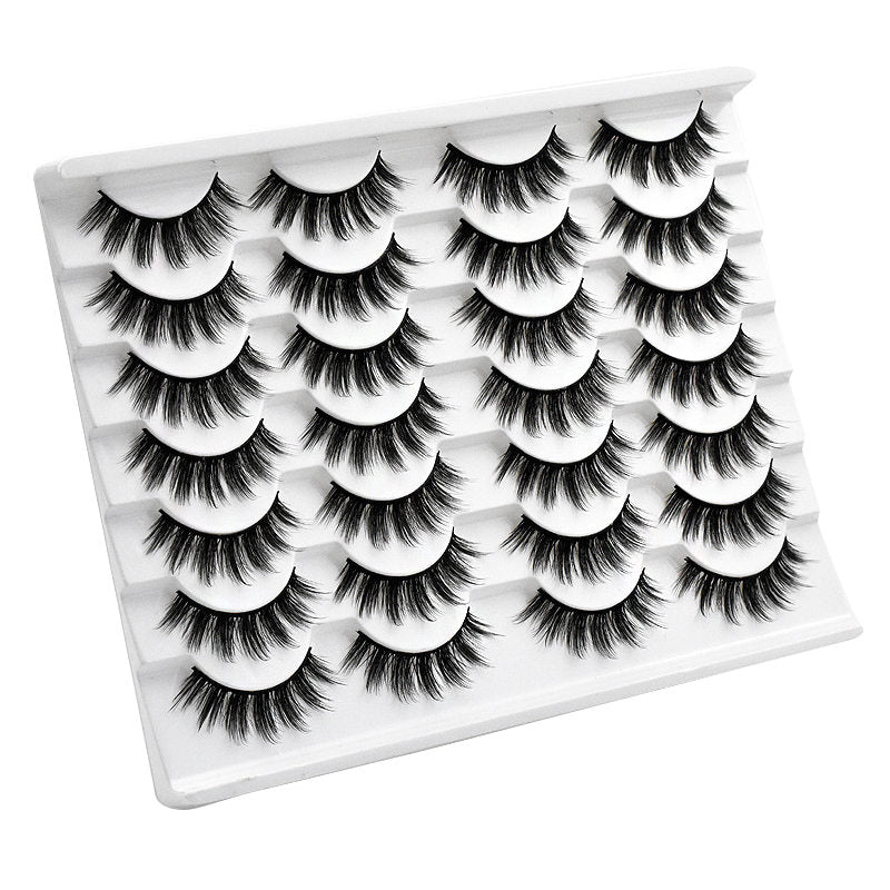 3D Multi-Layer False Eyelashes 14 Pairs Fluffy Cat Eye Lashes-E02