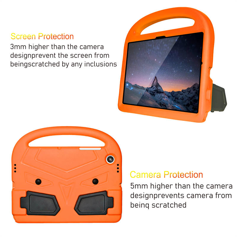 Sparrow Samsung Tablet Case For Galaxy Tab A8 10.5 Inch 2021 (SM-X200/SM-X205/SM-X207)-Orange