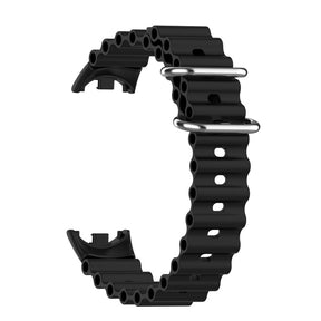 Ocean Loop Strap WaterProof Sport Replacement for Mi 8 Watch-Black