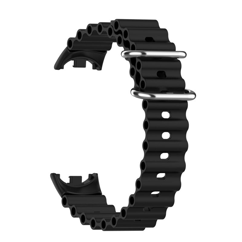 Ocean Loop Strap WaterProof Sport Replacement for Mi 8 Watch-Black