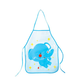 3 Pcs Baby Waterproof Cartoon Sleeveless Bib Art Smock-C