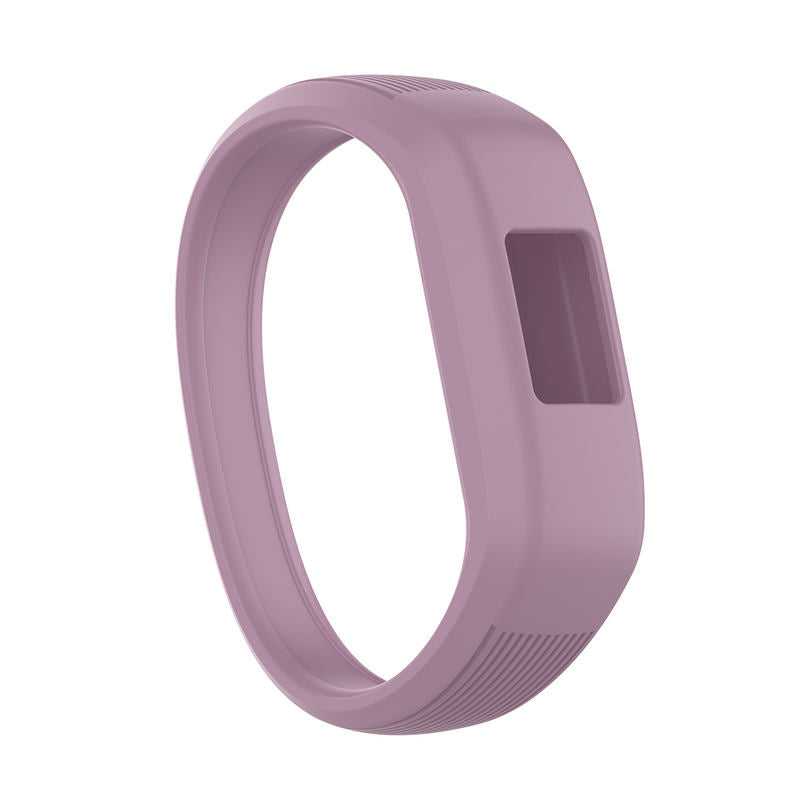 Soft Silicone Replacement Watchband for Garmin Vivofit JR Band for Kids Women Men-Purple