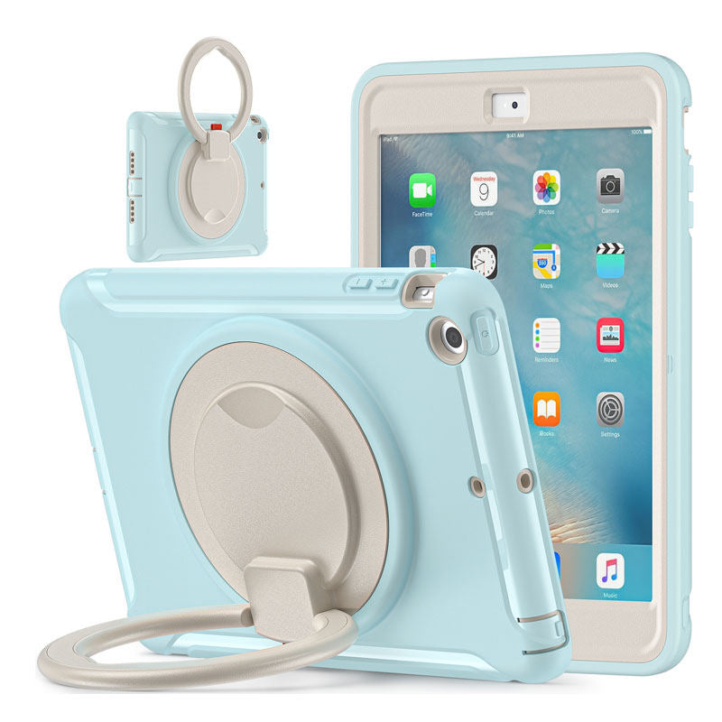 CowKing iPad Case For iPad Mini 1 2 3 With Handle Grip-Blue