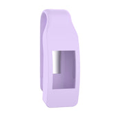 Clip Holder Replacement for Fitbit Inspire HR Soft Silicone Sport Wireless Strap Accessories for Fitbit Inspire HR For Fitbit Inspire HR-Purple