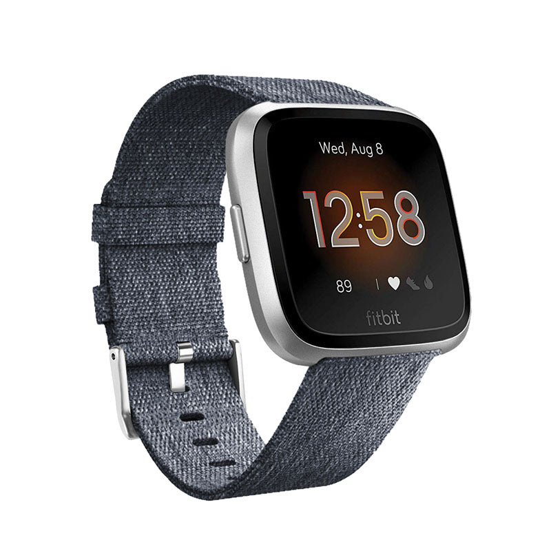 FB Watch Band Quick Release Replacement Wristband Breathable Strap For Fitbit Versa/Fitbit Versa 2/Fitbit Versa Lite For Women-Gray